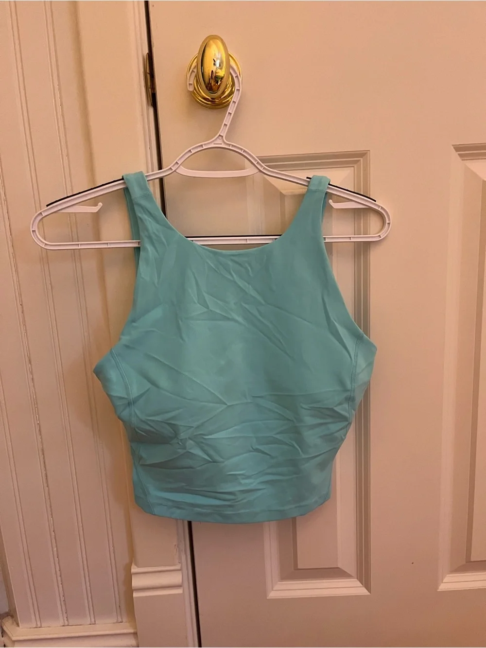 lululemon athletica - High Neck Align Tank - Electric Turquoise - Size 8
